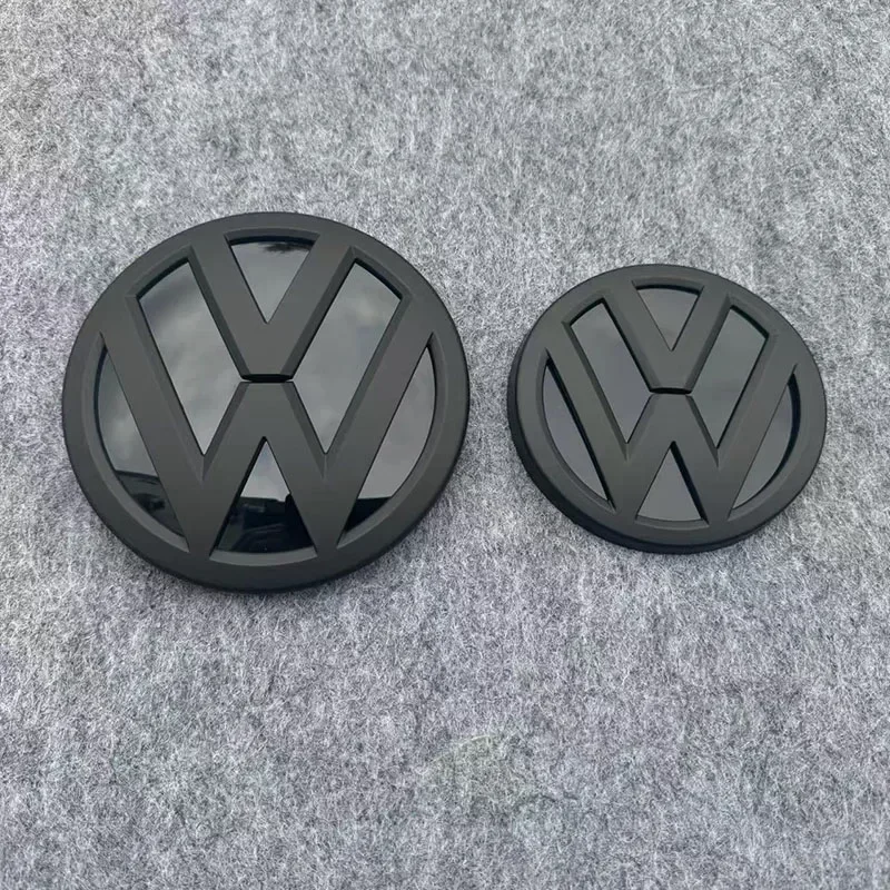 

Replacement 138mm 110mm Car Sticker Front Grille Badge Rear Trunk Emblem Lid Logo For Volkswagen Golf 7.5 MK7.5 2018 2019 2020