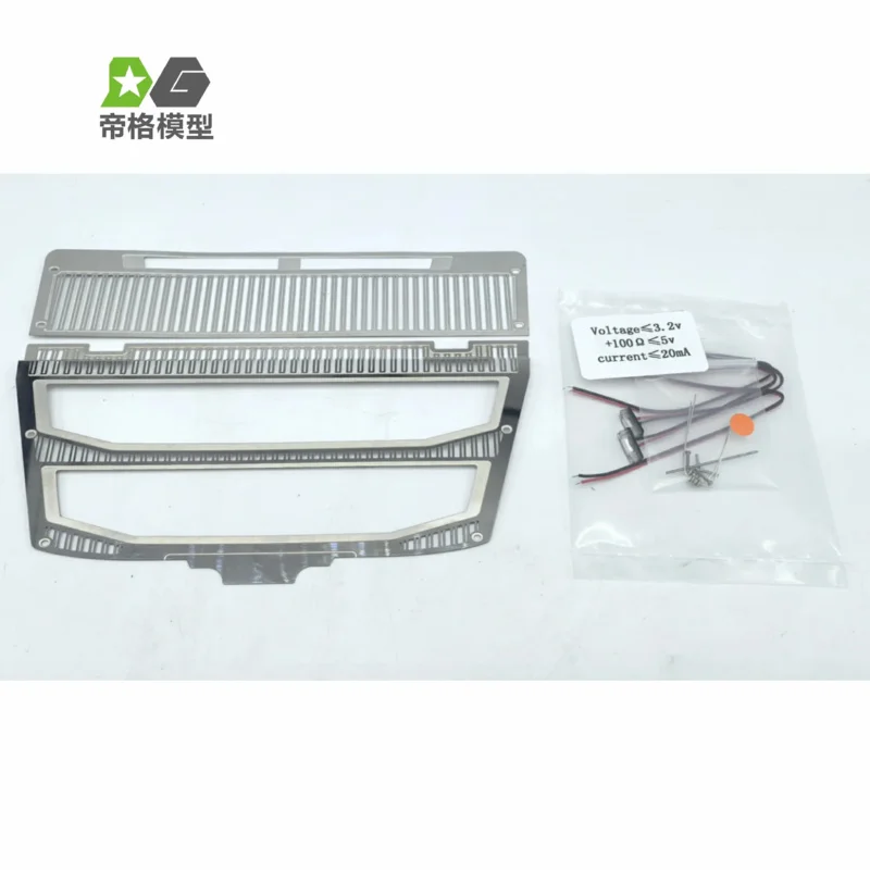 Copertura di aspirazione aria simulata in metallo decorare per 1/14 Tamiya RC camion rimorchio 56362 56375 56360 FH16 parti di automobili fai da te