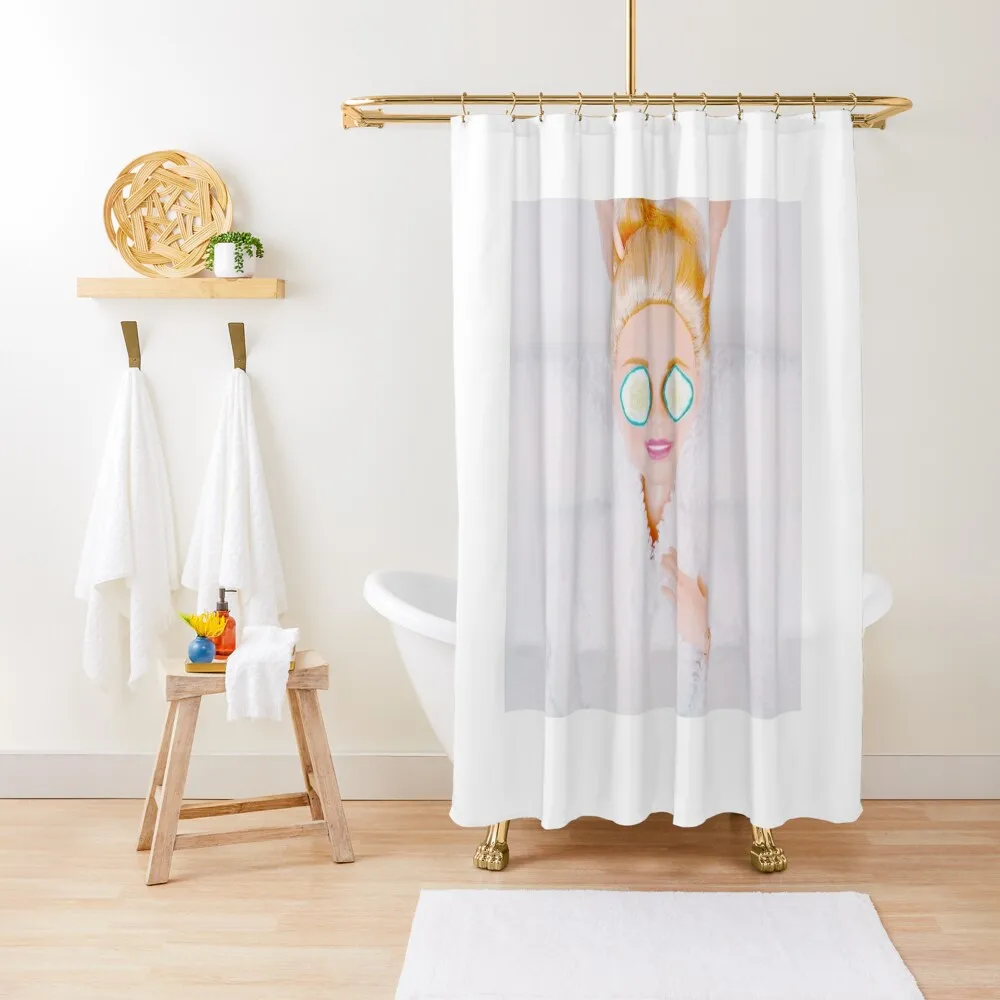

SPA DAY Shower Curtain Bathroom And Shower Modern Bathroom Accessories Bathroom Fabric Anime Curtain