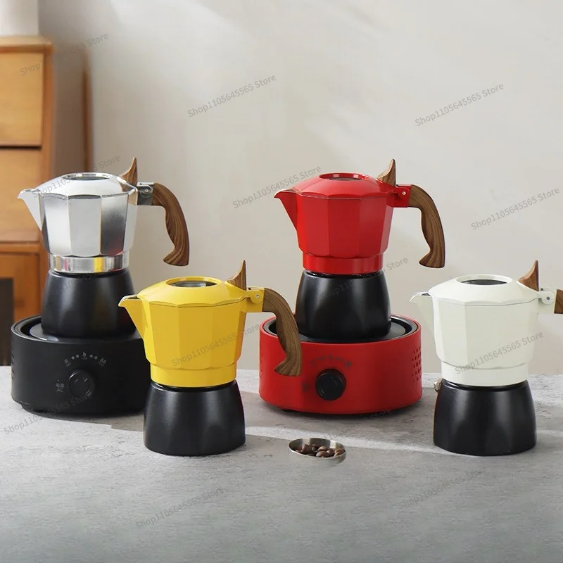 For Double Valve Mocha Pot Coffee Pot Coffee Maker