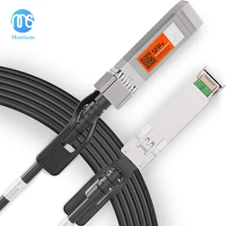 Kabel 10G SFP + DAC Twinax, pasywny, kompatybilny z Cisco SFP-H10GB-CU2M, Ubiquiti UniFi, Fortinet i więcej, 0.25-7m opcjonalnie