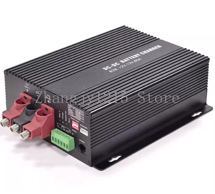 12V-14.6V 60A RV/bed car driving charger, fully automatic vehicle DC-DC charger,for AGM/lead-acid batteries/ lithium batteries