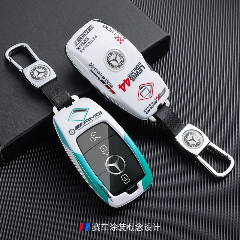 Чехол для автомобильного ключа для Benz A B C E S G Class GLC CLE CLA GLB GLS W177 W205 W213 W222 AMG GLA200 GLC260 CLA220 C200L C180L E260L