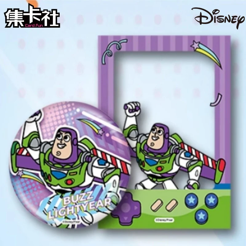 Card.Fun حقيقية ديزني قصة لعبة الطنانة الخفيفة الفراولة الدب شارة متعة اللعب جمع بطاقة لعبة الطرفية بطاقة فلاش هدية #6