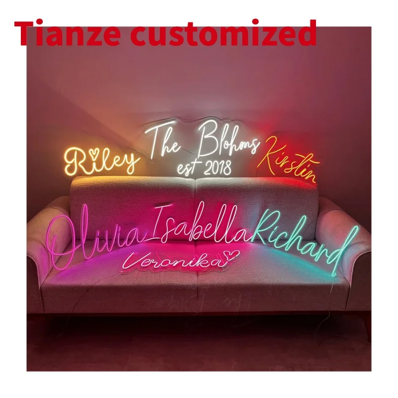 (customized)Winbo Led Illuminated Acrylic Sign Custom Shop LOGO Party Home Decor LED Neon Sign