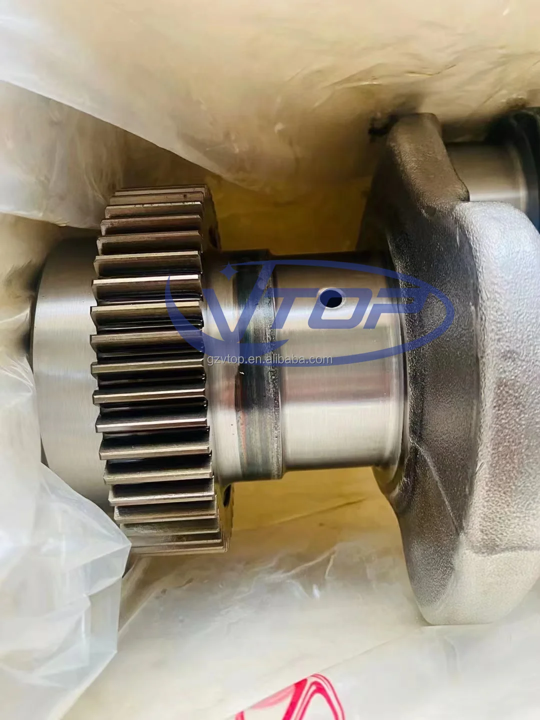 Virabrequim 13411E01100 VH13411E0100 das peças de motor da máquina escavadora SK350-8 134112410 Um para virabrequim HINO J08E J08C