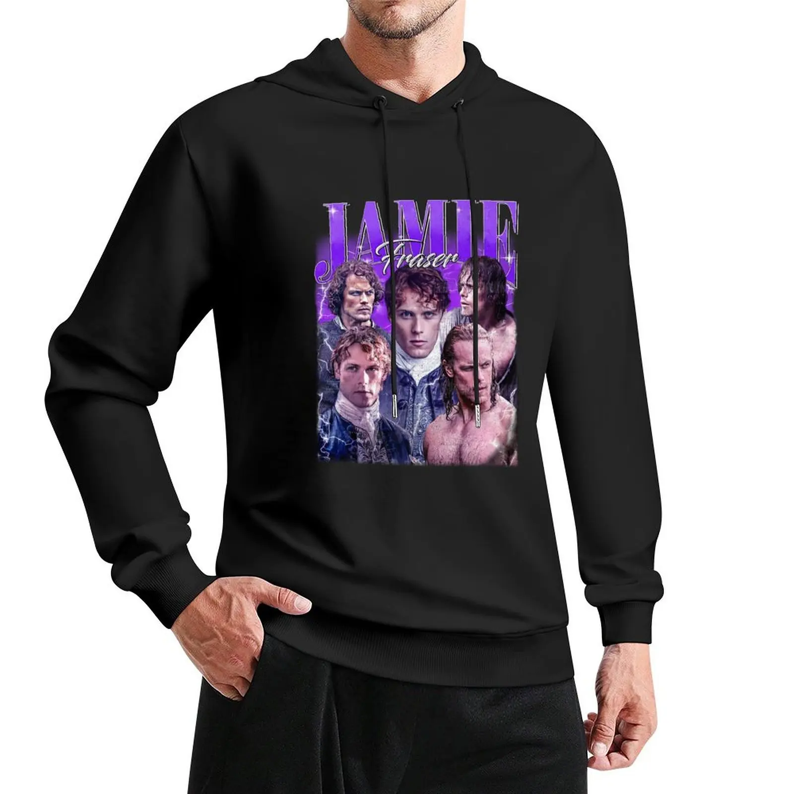 Limited Jamie Fraser Outlander Vintage T-Shirt, Gift For Women and Man Unisex Pullover Hoodie