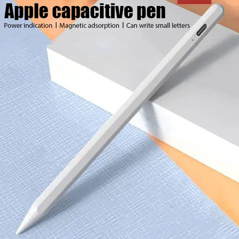 Apple Pencil 2 용 iPad 연필 손바닥 거부 틸트 펜 2022 2021 2020 2019 2018 iPad Air 4 5 7 8 9 Mini 5 6 스타일러스 펜