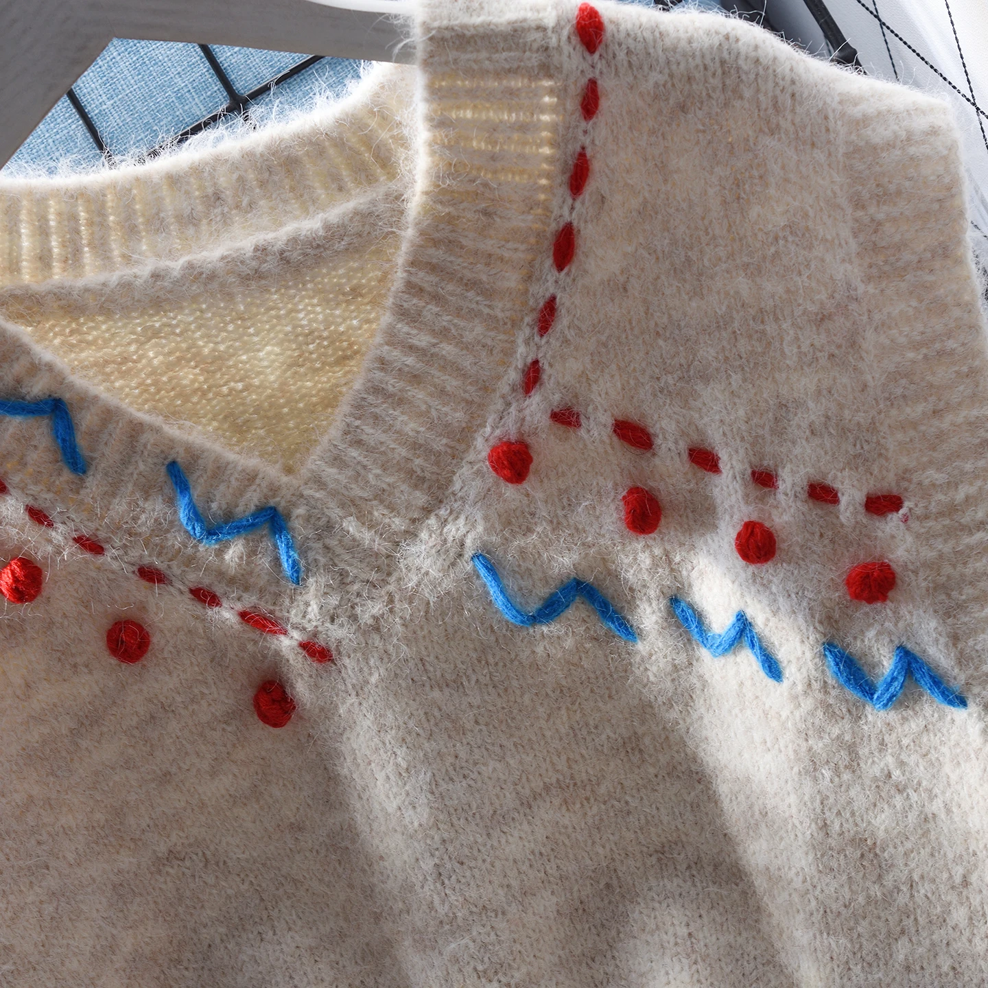 Bild 5: Koreanische Lose V-ausschnitt Pullover Weste Für Frauen Einfarbig Casual Ärmellose Pullover 2025, Herbst Alle-abgestimmt Gestrickte Pullover