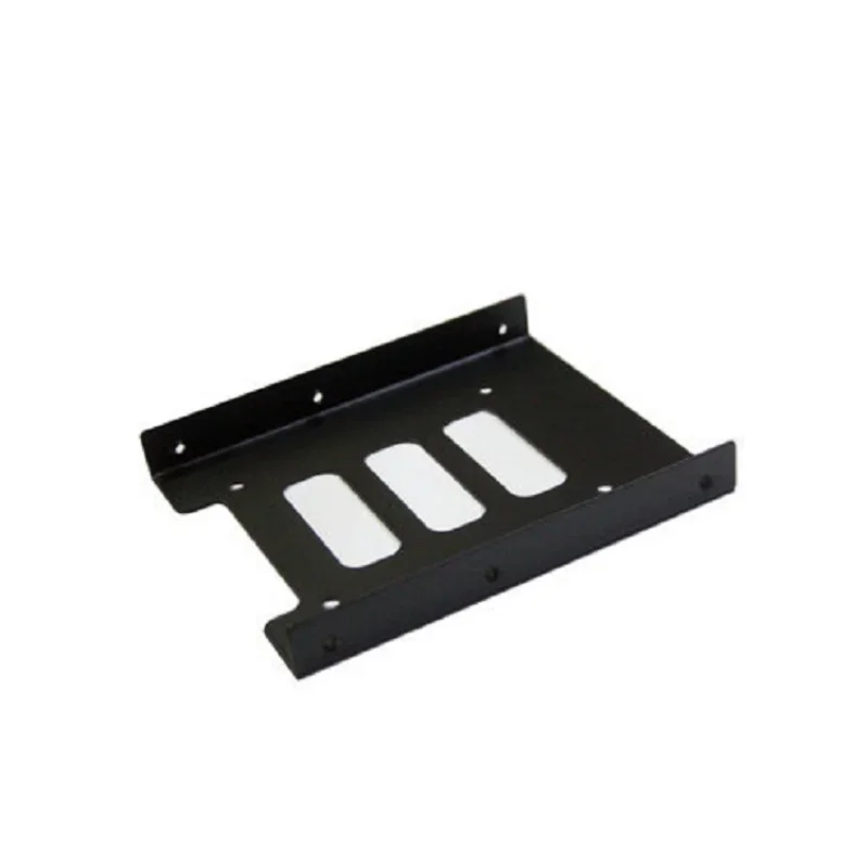 2.5" SSD SATA IDE To 3.5" Mount Adapter Hard Drive Bracket for PC 2.5 Inch SSD To 3.5 Inch Desktop Dock Storage Bays Black