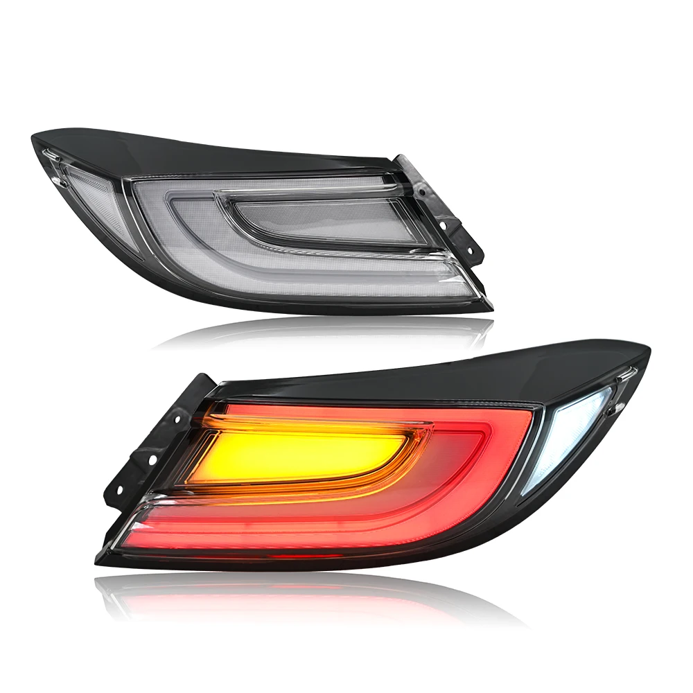 

RGB LED Tail Light Assembly for 2021‑2026 Toyota GR86 Subaru BRZ 2nd Gen ZN8 ZD8 Smoked Clear Lens Plug And Play Rear Lamp