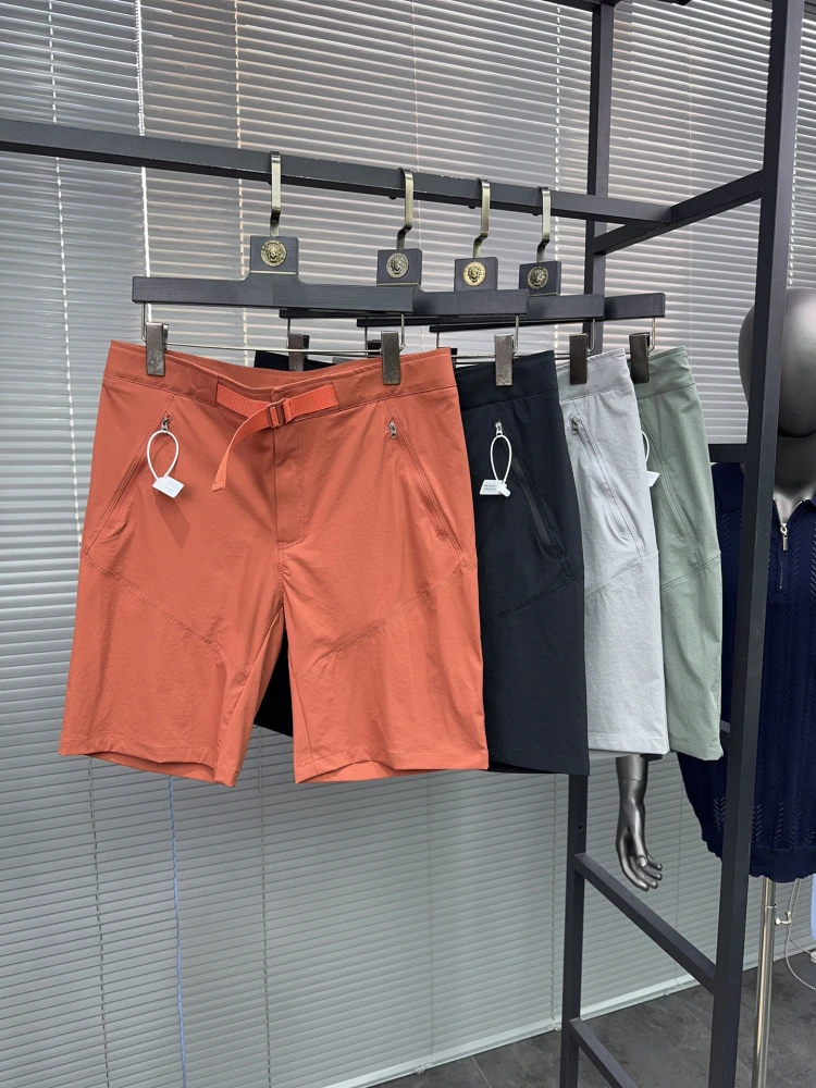 

Svip Luxury Men's Outdoor Summer Cool Sensation Breathable Slim Straight Five-Quarter Casual orts Faion Urban Sle Youth