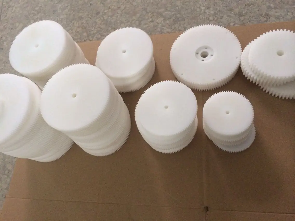 1 mold 70 80 90 100 120 150 teeth nylon gear customized plastic gear accessories gear