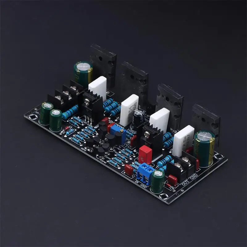 200W DC 20-90V Dual Voltage Mono Amplifier Board 1943+5200 Push-Pull Tube Audio Power Amplifier Board Module▪
