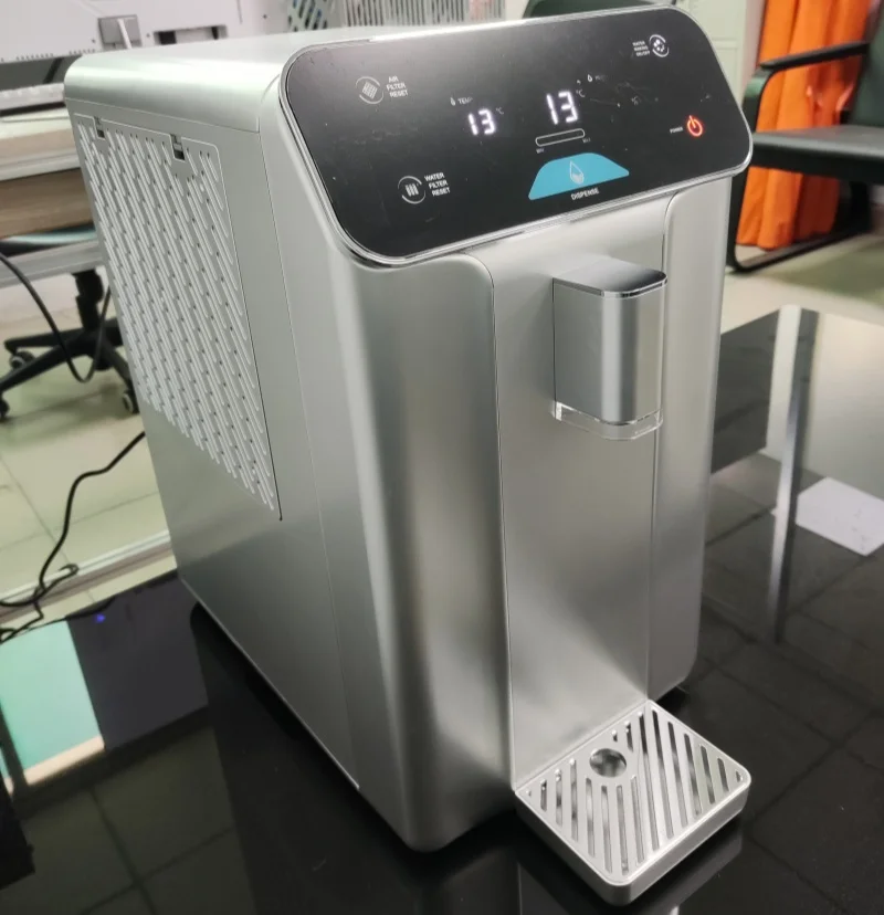 Nenhum encanamento necessário gerador de água atmosférica de mesa faz água do ar máquina de água de filtragem de ar 10l/dia ac 110-240v