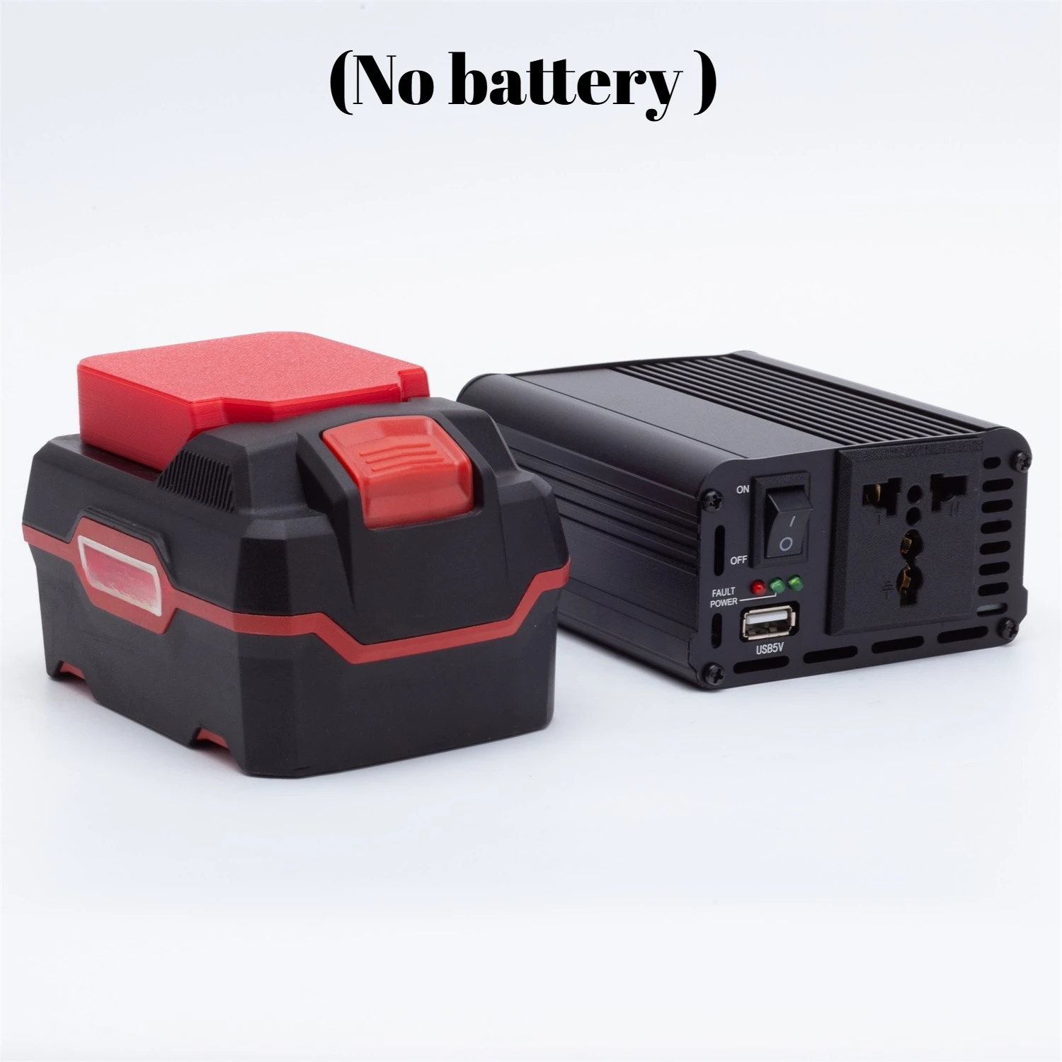 200W Inverter  Portable Power Supply for Lidi Parkside X20V Team DC To AC 220V -240V Type-C Power Generator (No Battery)