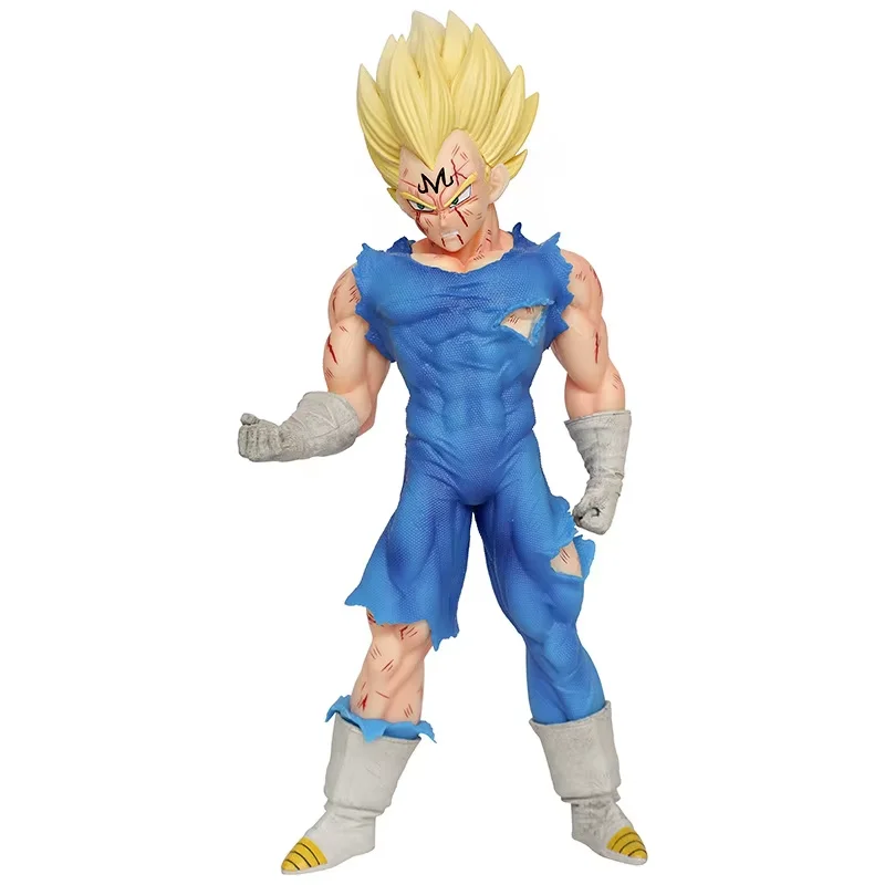 Figurines Dragon Ball Z Majin Vegeta de 20CM, jouets Anime DBZ Super Saiyan GK, Collection d'action, poupées modèles en PVC, cadeaux d'anniversaire pour enfants