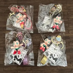 Original Anime Figures Mighty Atom Astroboy Doll KeyChain Pendant Model Toy Collection Ornaments Decoration Kids Gifts