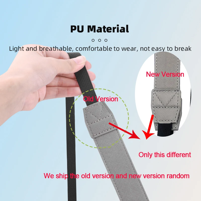 PU Lanyard for DJI Mini 4 PRO / AIR 3S/AIR 3 for RC2 with Screen Remote Neck Strap for Mini 3 PRO Drone RC Control Accessories