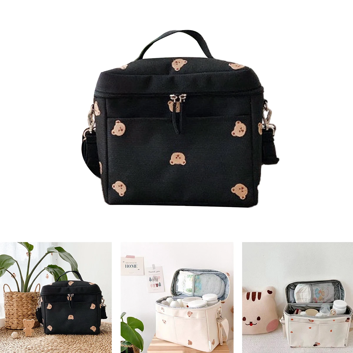 Multi-Functional Cosmetic Bag Outdoor Travel Organization Makeup Storage Cases Compartments Bag Waterproof Storage Accessories