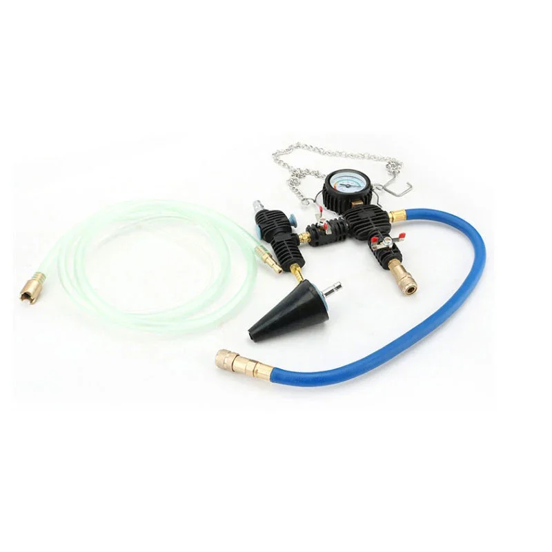 28 مجموعات من خزان مياه السيارة كاشف تسرب الضغط التبريد التجمد ملء استبدال أداة فراغ كشف الضغط الجدول #4