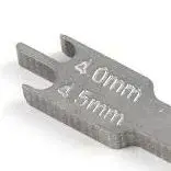 

Dental Orthodontic Bracket Locator Bracket Placement Gauge Dental Orthodontic Stainless Steel Dentistry Instrument Tool