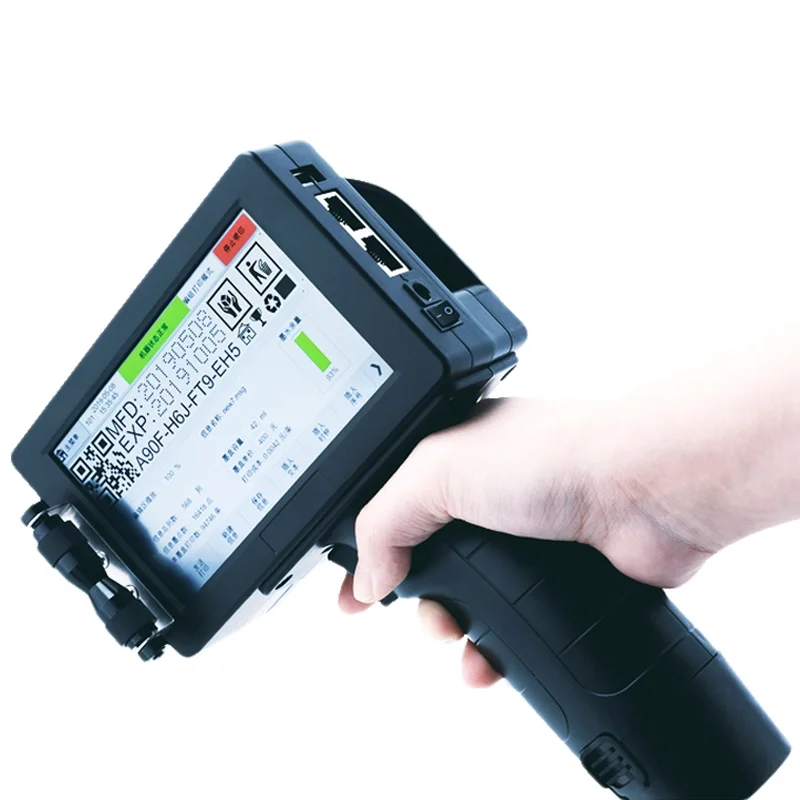 Handheld Inkjet Batch Coding Bar Code Printer