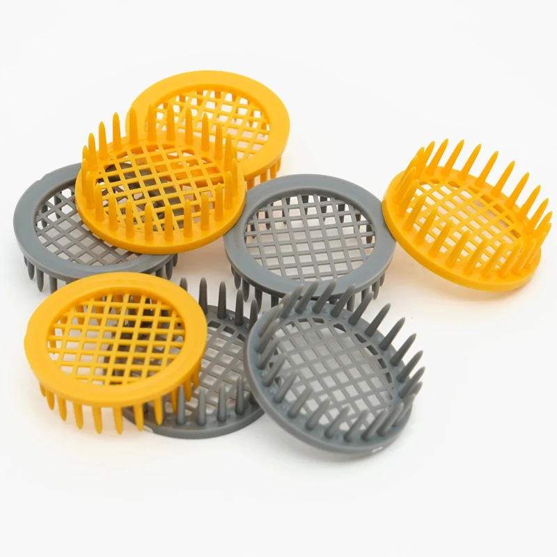 5Pcs Queen Bee Rearing Cage Tools, Plastic Queen Catcher Cups Needles, Professional Beekeeping Breeding Equipment for Beekeepers