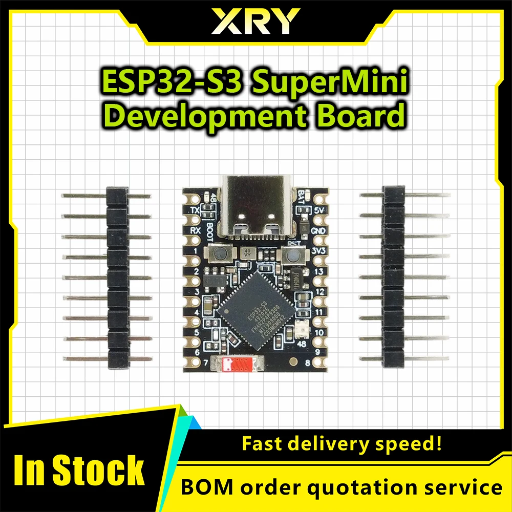 Tablero DE DESARROLLO ESP32-S3 Supermini WiFi Bluetooth 5,0 Ultra pequeño tamaño ESP32 S3 ESP32-S3FH4R2 para Arduino para microp