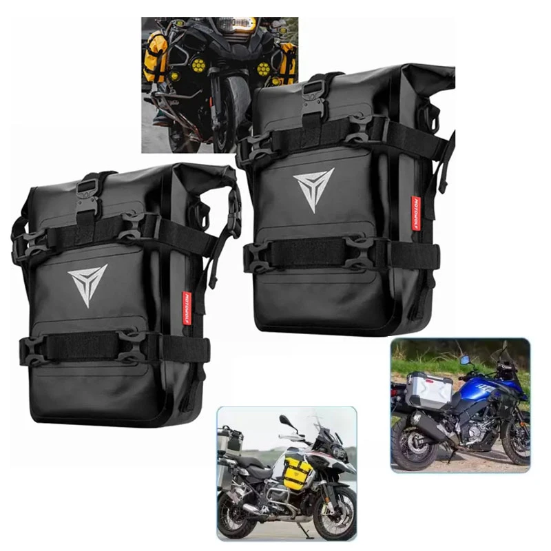 

Motorcycle Accessories Bag For BMW R1250GS Adventure R1250 GS ADV GSA Crash Bars Waterproof Placement Storage Bumper Side Bags