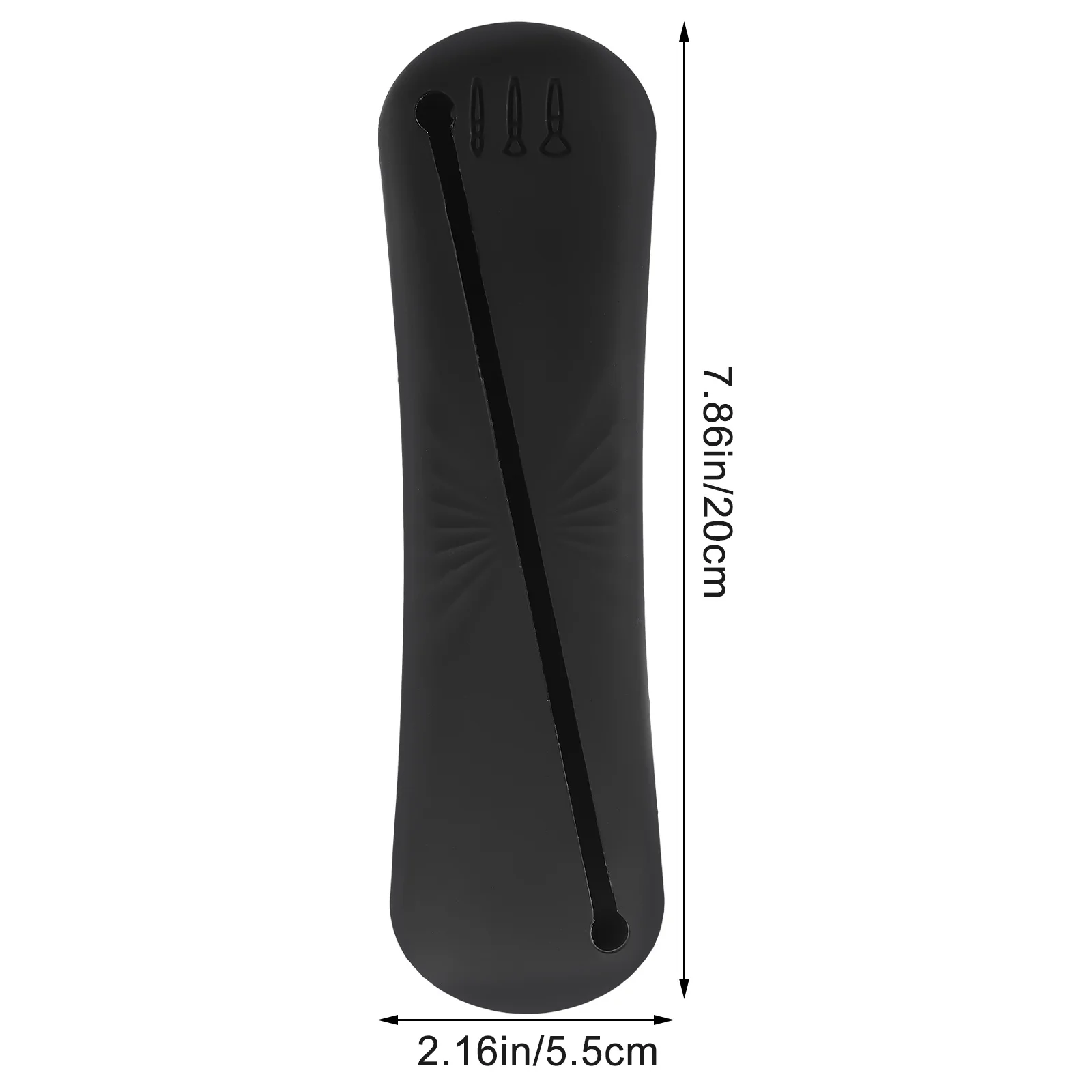 Porte-brosse de maquillage Portable en Silicone, organisateur de brosse souple, mallette de rangement d'outils de maquillage de voyage, mallette de rangement pour crayons à sourcils