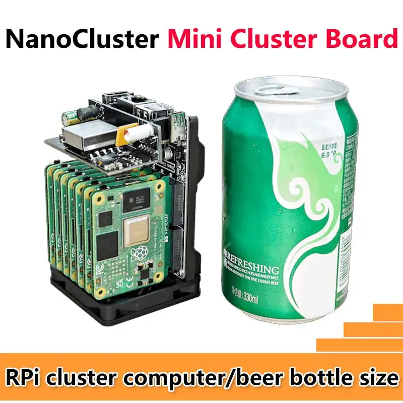 Sipeed NanoCluster Mini Cluster Board مركز بيانات صغير لـ Raspberry Pi CM45 /LM3H /M4N / Computer