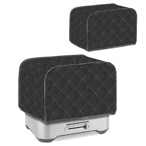 Toaster Dust Cover Household Bread Machine Protector Cover Kitchen Clean Tools Bakeware Durable Organizer for 2-Slice Toaster