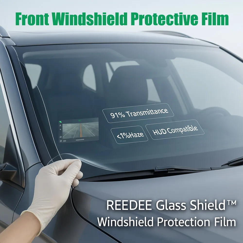 OEM Supply Car Optically-Clear Invisible Multi-Layer EPU Front Windshield Protection Film Roll to Protect From Rock Chips