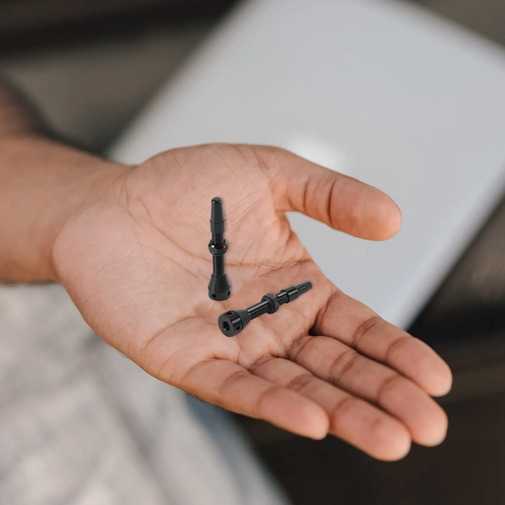 ABLB-1 زوج 44 مم صمام هواء لايحتاج لدراجة الطريق وجذع صمام لايحتاج MTB