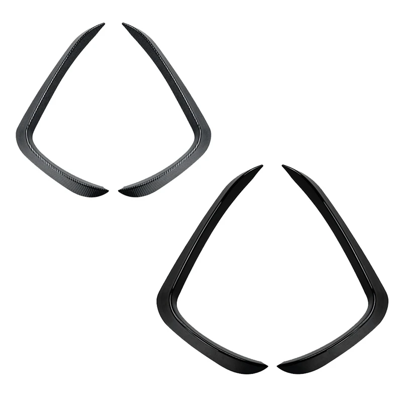 

Car Front Bumper Lip Side Spoiler Fog Lamp Frames Cover For BMW X5 F15 M Sport 2014-2018 Body Kit Splitter