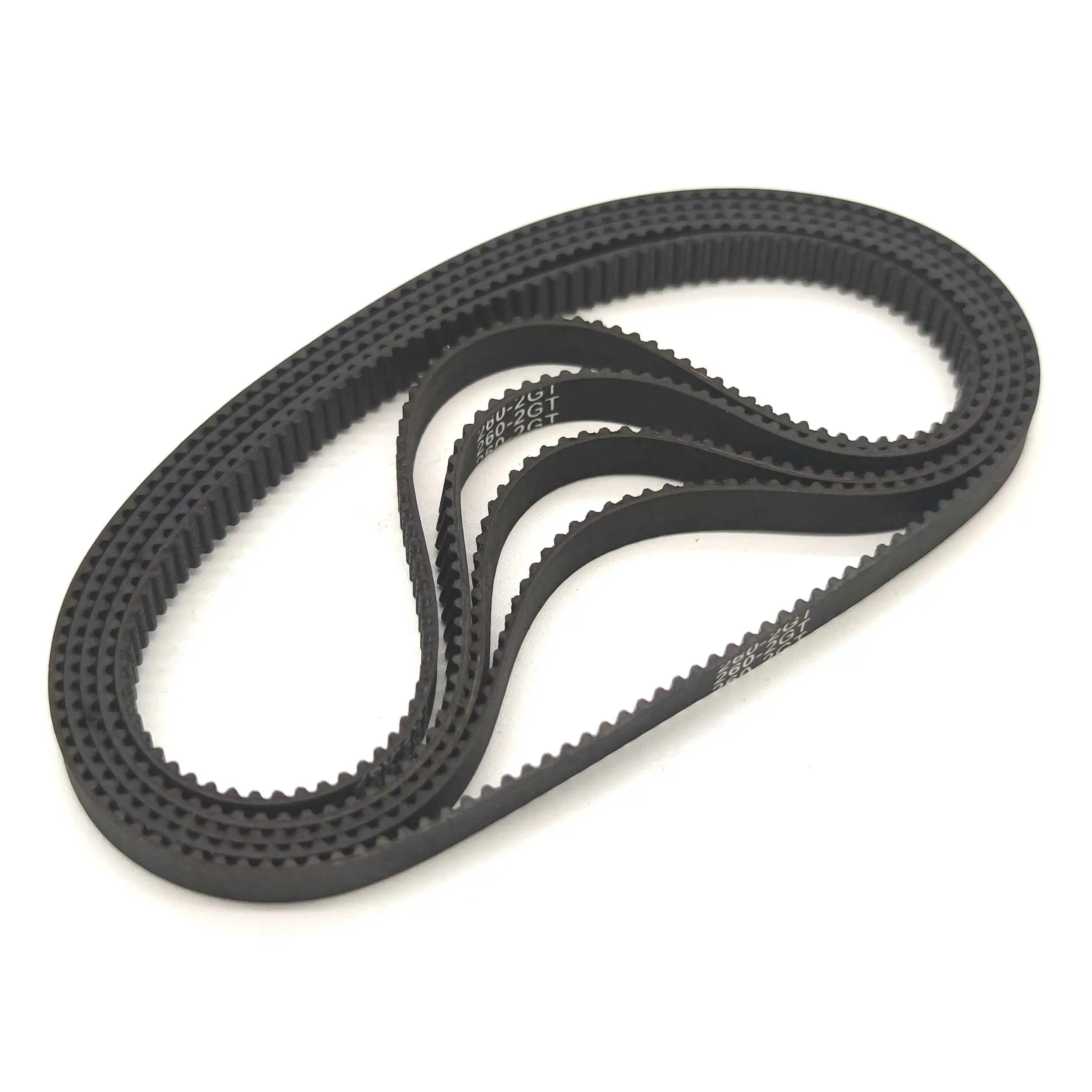 2GT GT2 Timing Belt Closed-loop Endless 6mm 9mm Wide 260 262 264 268 274 280 284 288 294mm Length for 3D Printer