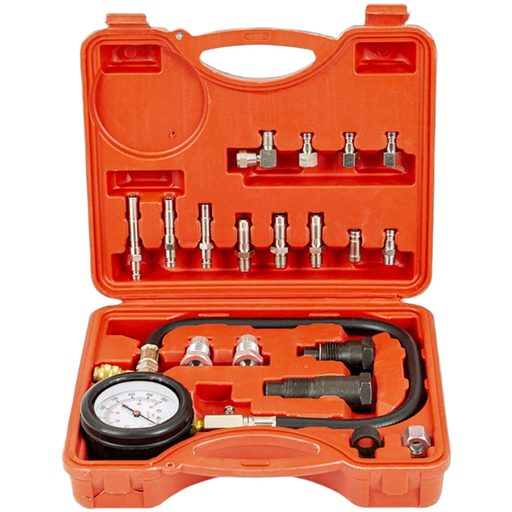 Fuel Injection Pressure Testing Gauge for and Diesel Vehicles Including Sedans SUVs Pickup Trucks and Farm Equipment