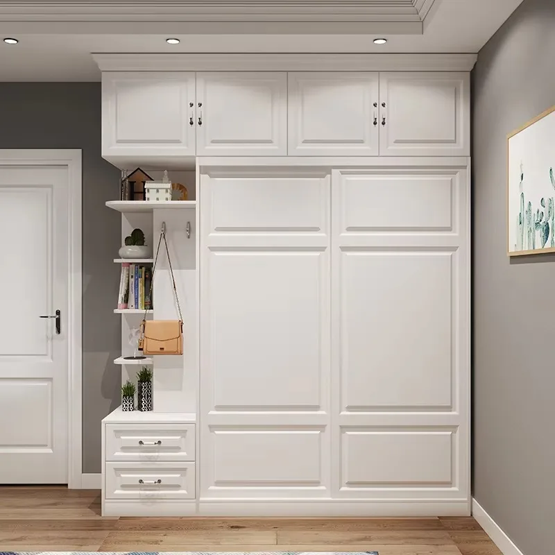 

Aesthetic Luxury Wood Wardrobes Orgnizer Drawers Wooden Locker Clothes Wardrobes Bedroom Storage Garde Robe Furniture Home