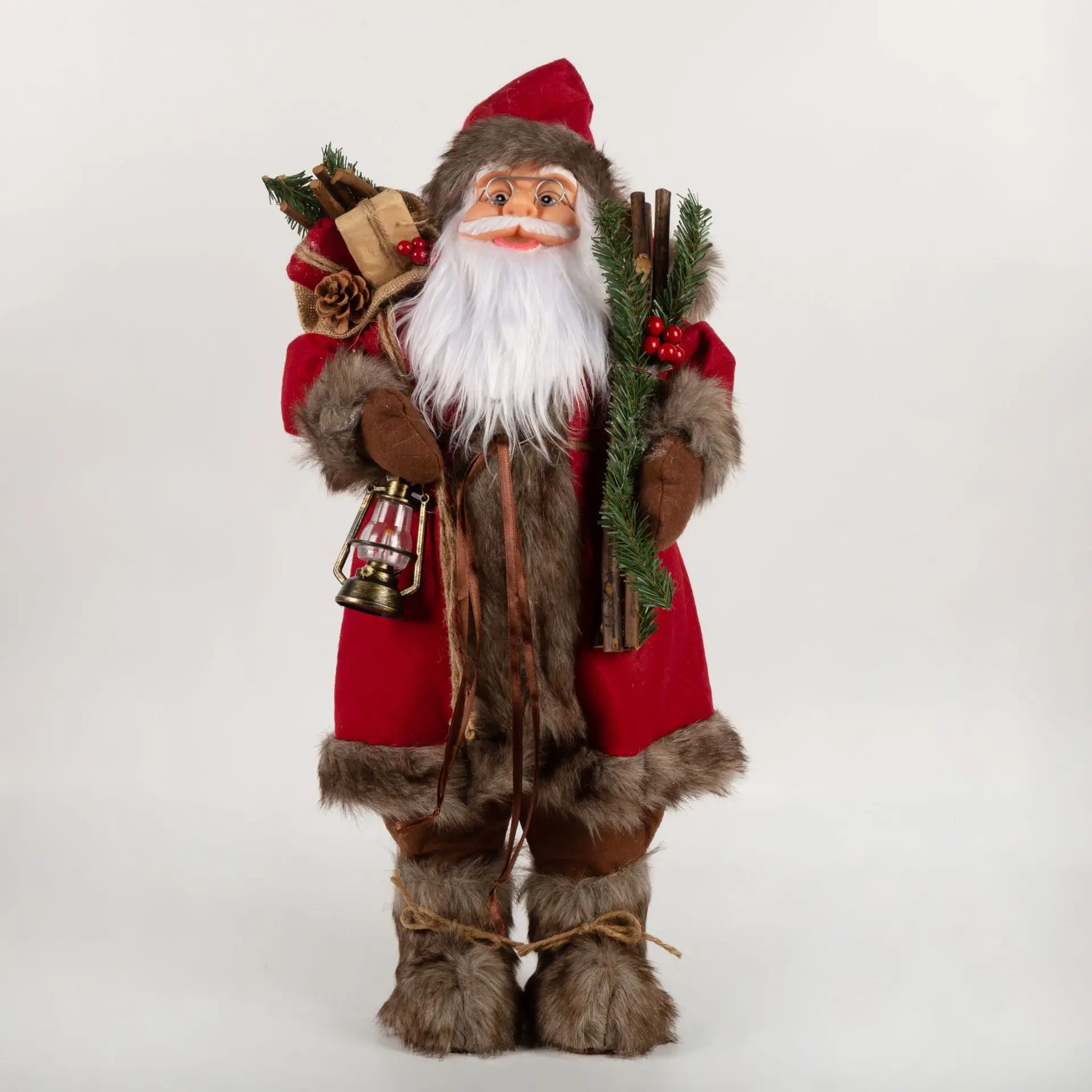 

Big Santa Claus Ornaments Christmas Decorations Christmas Doll Ornaments Window Shopping Mall Festive Atmosphere Ornaments