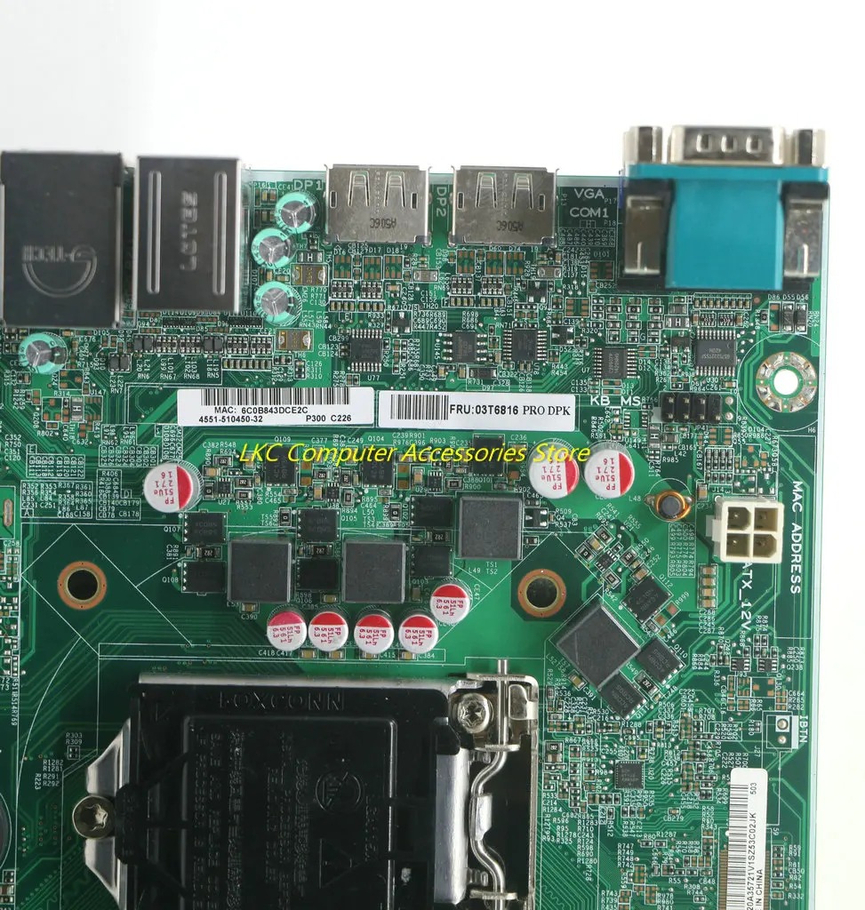 Für lenovo p300 ts140 ts240 Workstation Motherboard 03 t6816 03 t6750 is8xm Mainboard lga1150 ddr3 100% getestet voll funktions fähig