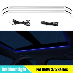 11 colori LED Sunroof Light luci ambientali per BMW serie 3/5 G20 G30 G01 G05 X3 X4 X5 X6 X7 tetto auto lucernario panoramico