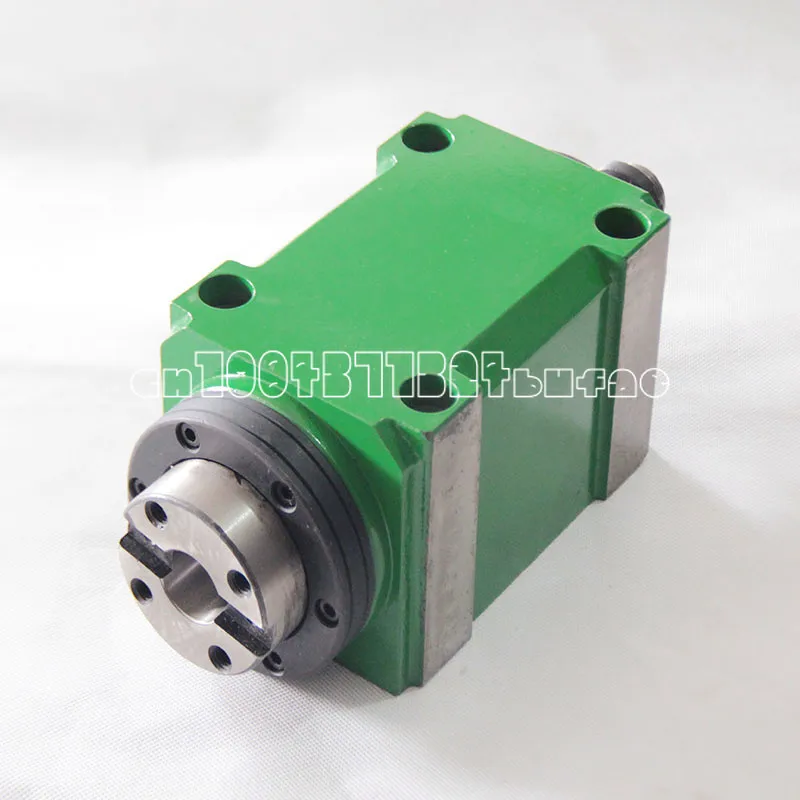 2HP 1.5KW BT30 Belt Spindle Head Taper 7:24 Power Head Unit High Speed 3000rpm for Drilling Machine with Drawbar