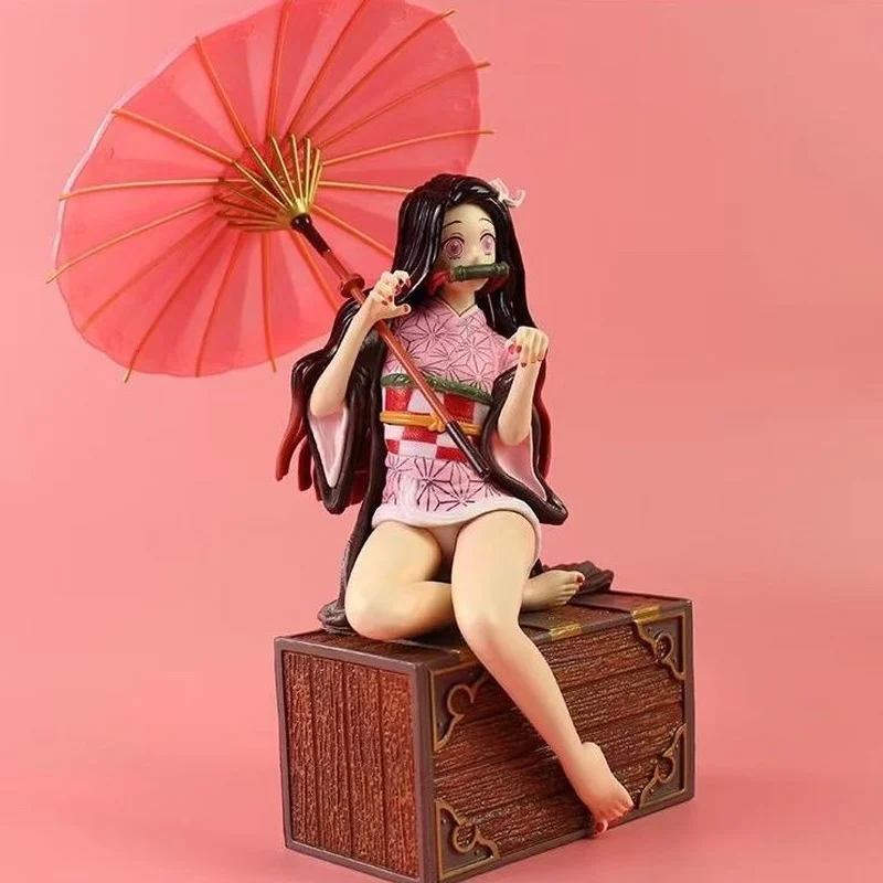 

30cm Demonslayer Action Figure Kamado Nezuko Model Ornament Anime Accessories Dolls Adult Gifts Collectibles Children'S Toys