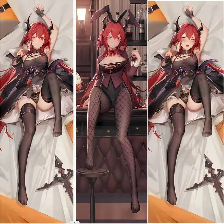 Dakimakura أنيمي الفرسان Surtr هينغ الجانبين المطبوعة تأثيري كيس وسادة للجسم غطاء الدعائم هدايا أوتاكو