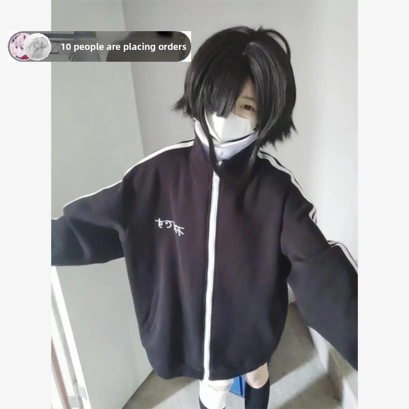 Japanese Style Stand Collar Casual Zipper Aby Cultural Baseball Jacket Y2K Spring Autumn Splicing Sports Academy Top Coat