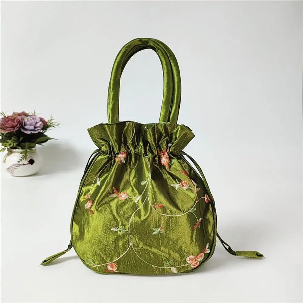 

Bag Sanitary Napkin Bag Casual Money Bags Hanfu Drawstrings Bags Small Storage Bags Women Flower Handbags Jewerly Packing Bag