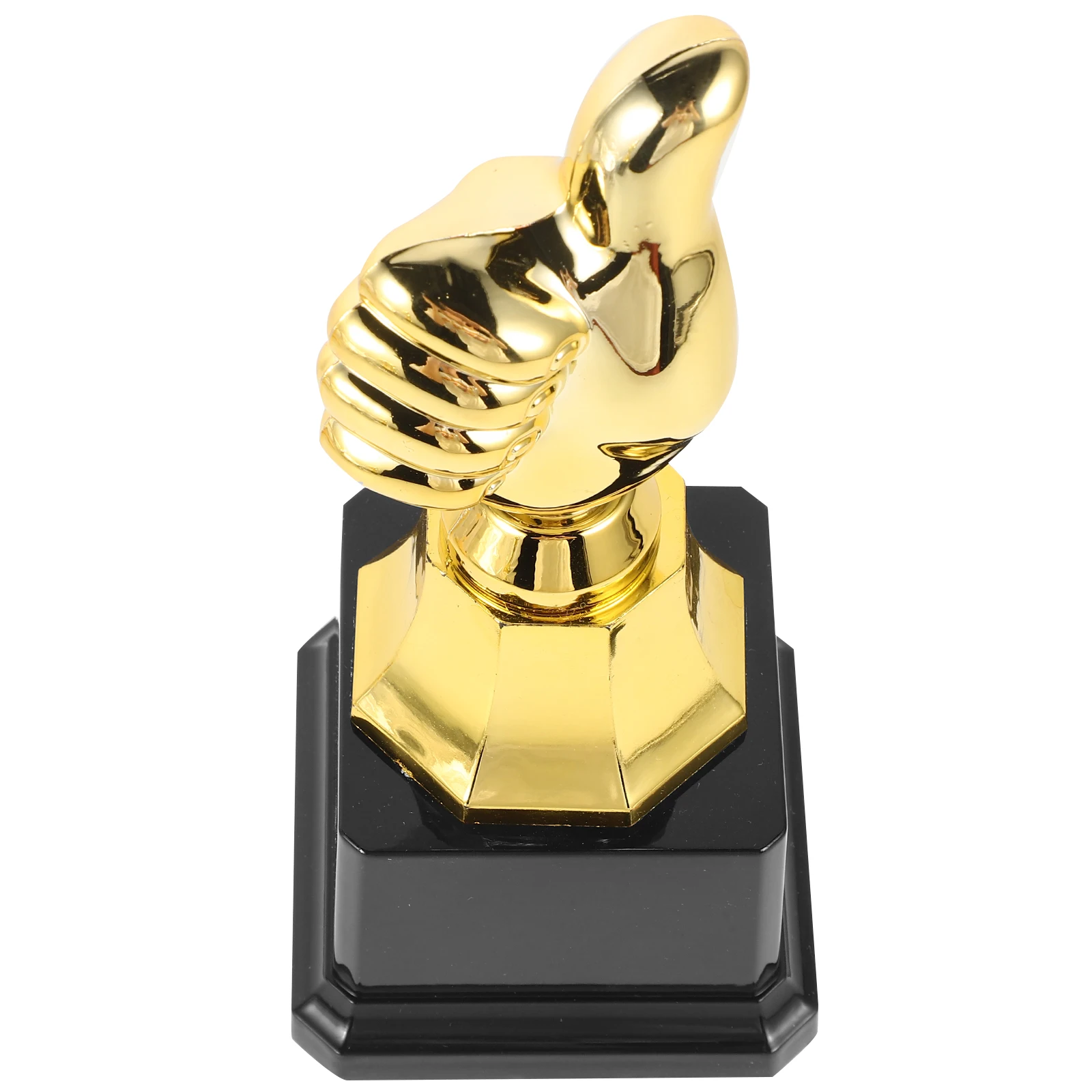 

Plastic Thumb Trophy Award for Football Party Trophy Basketball Dance Party Celebration Decorative Model Statue