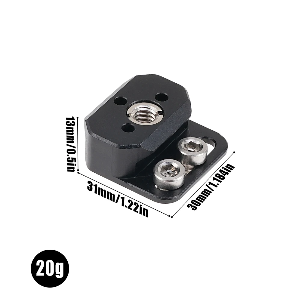 Erweiterungs-Slider mit 1/4-Zoll-Schraube, NATO-Schiene, Kamera-Gleitplatte, Schnellverschluss-Halterung für DSLR-Monitor, Batteriegriff und Rigging-System – Detail 18