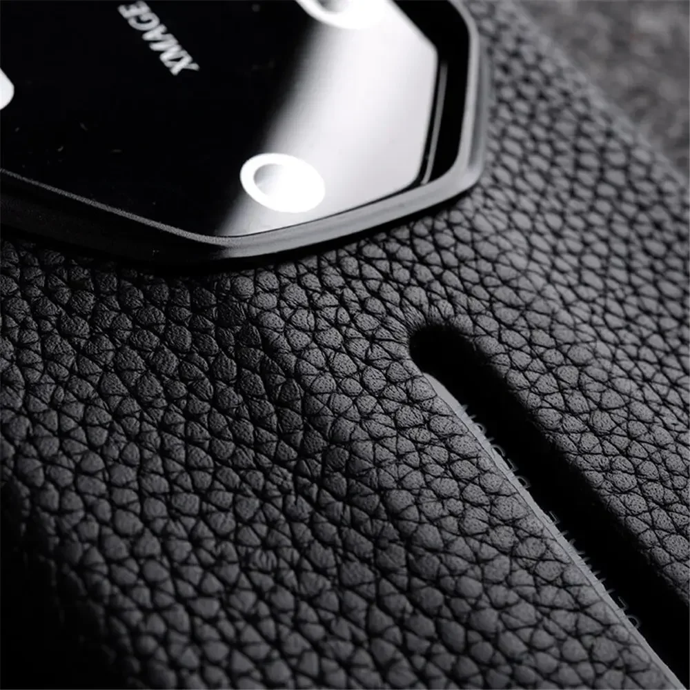 Original Melkco Genuine Cowhide Leather Case for Huawei Mate 60 RS Mate60Pro Plus Retro Business Litchi Grain Armor Back Cover